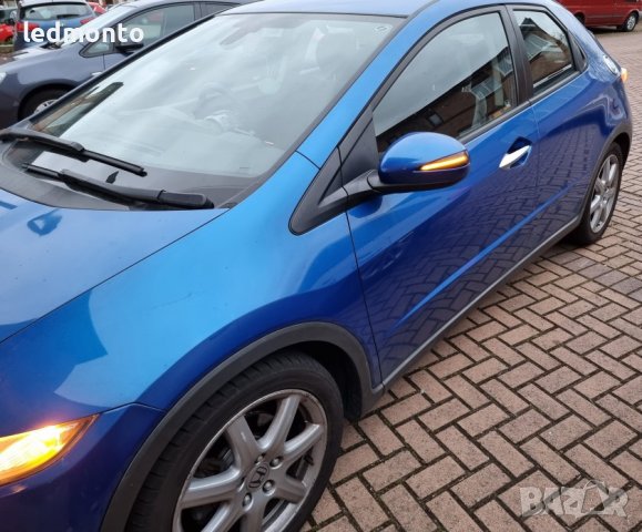 мигачи огледала хонда сивик бягащи тунинг Honda Civic, снимка 6 - Части - 37263652