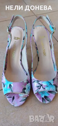 Разкошни Сандали Nadit & Nadit Естествена Кожа! НОВИ! №36, снимка 6 - Сандали - 49424832