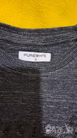 Пуловер мъжки, S, Pure White, снимка 3 - Пуловери - 48974796
