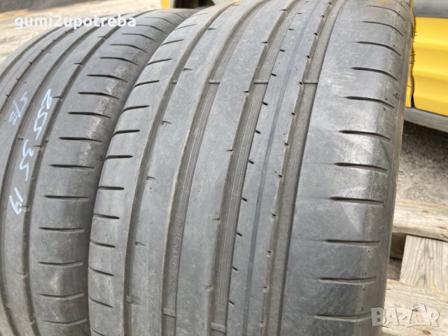 255/35/19 Дънлоп Спорт Макс 2018г 4,5+мм, снимка 6 - Гуми и джанти - 40712597
