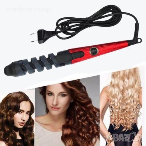 Маша за коса Nova NHC-2007A за перфектни къдрици, снимка 6 - Маши за коса - 40762988