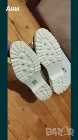 Дамски велурени обувки 37 номер, снимка 5 - Дамски ежедневни обувки - 50464188