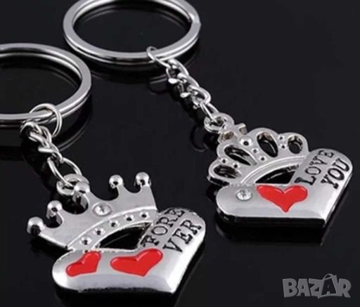 Ключодържател 'обичам те завинаги'. Сърце и символ на безкрайност, снимка 9 - Други - 27983653