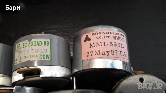 Моторчета за касетни декове и радиокасетофони, снимка 4 - Декове - 43316401
