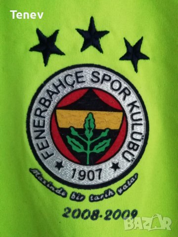 Fenerbahce Adidas юбилейна оригинална тениска фланелка трети екип 2008/2009 Фенербахче XL Third , снимка 4 - Тениски - 37912045