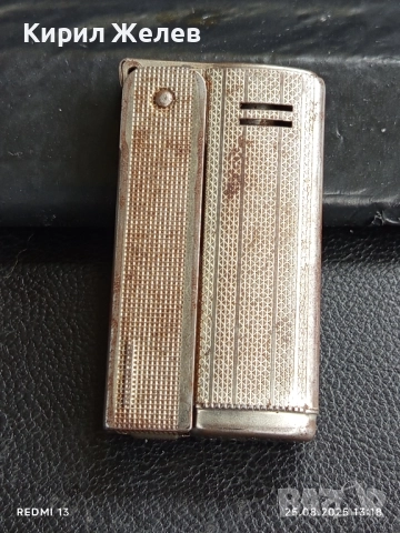 Винтидж ретро бензинова запалка IMCO AUSTRIA рядка работи за КОЛЕКЦИОНЕРИ 51037, снимка 7 - Антикварни и старинни предмети - 51482414