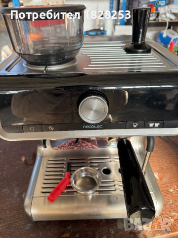 Cecotec power espresso barista кафеавтомат с ръкав , снимка 2 - Кафемашини - 44060912