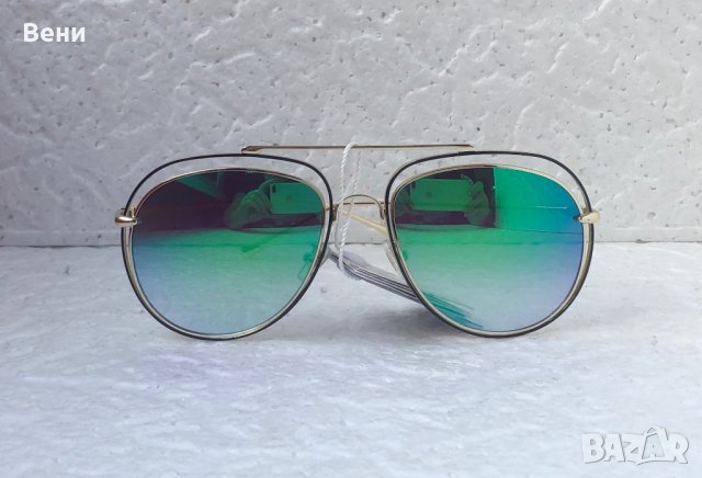 Dior 2020 унисекс  слънчеви очила авиатор дамски мъжки 04, снимка 2 - Слънчеви и диоптрични очила - 28831903