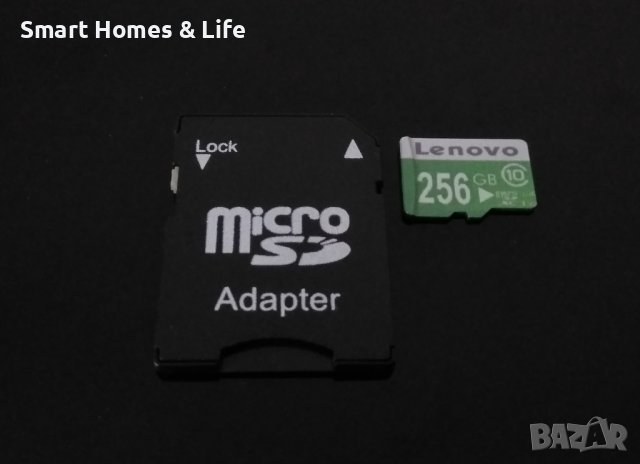 4K Micro SD Memory Card / Микро SD Карта Памет 256 GB Class 10