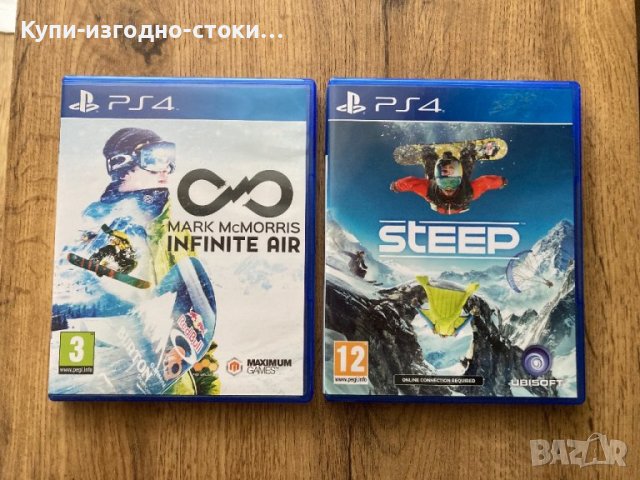 Snowboard игри - Mark McMorris Infinity Air / Steep за PS4, снимка 1