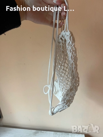 Плетена малка лятна мешка ❤️, снимка 5 - Чанти - 52002193