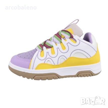 Дамски ниски кецове, 7цвята, снимка 9 - Кецове - 43702794