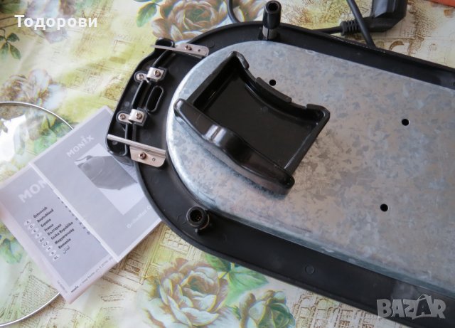 Грил скара Monix GrilleMax Combi -електрическа, с капак+грил, испански, снимка 16 - Скари - 33611410