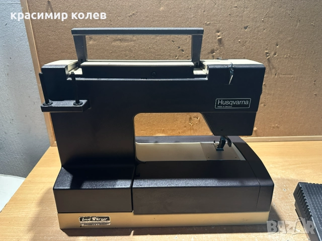 шведска шевна машина "HUSQVARNA Optima 180 electronic", снимка 8 - Шевни машини - 52684853