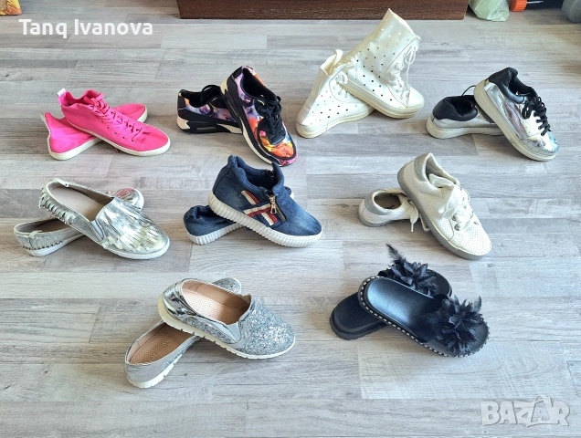 Голям лот Дамски обувки 50лв обща цена