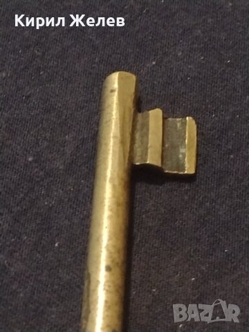 Стар рядък бронзов ключ от соца нетрадиционен за КОЛЕКЦИОНЕРИ 41005, снимка 6 - Други ценни предмети - 43269908