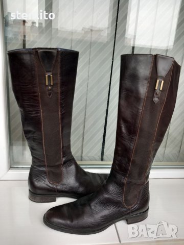 Дамски ботуши № 39 - естествена кожа, снимка 4 - Дамски ботуши - 38582235