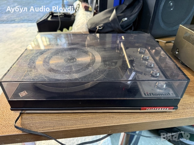 ГРАМАФОН TELEFUNKEN LIFTOMAT S, снимка 4 - Грамофони - 52691475