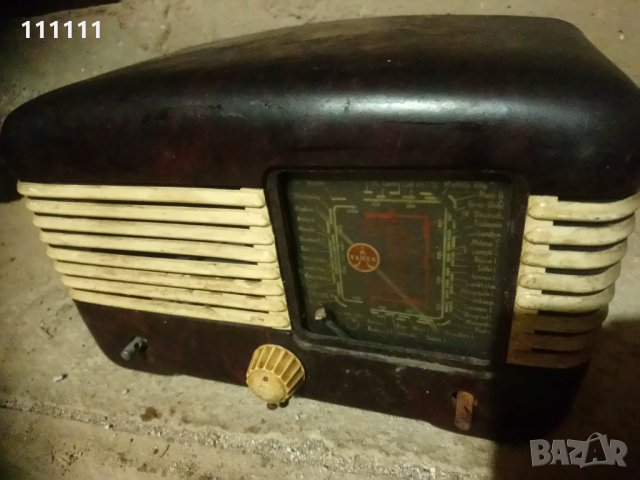 Радио Тесла старо с въртяща се стрелка за станцийте, снимка 5 - Други ценни предмети - 32265227