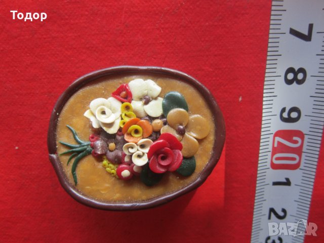 Уникална арт брошка ръчна изработка , снимка 2 - Други - 34793735