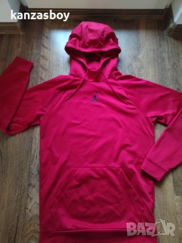 Nike M J 23Alpha Therma Flc - страхотно мъжко горнище С, снимка 6 - Спортни дрехи, екипи - 52565725