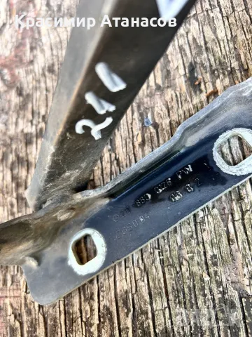 Панта преден капак лява  за Мерцедес Е-класа W211.2118800128, снимка 2 - Части - 47766688