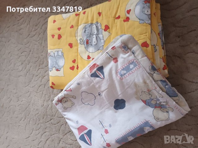 Бебешки олекотени завивки, снимка 1 - Спално бельо и завивки - 38302447