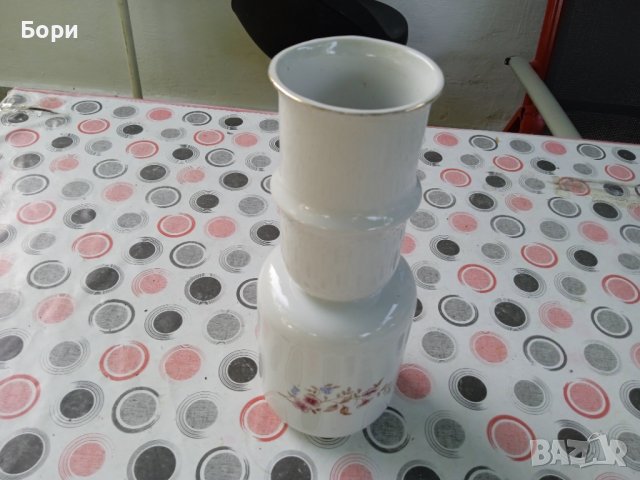 Порцеланова ваза, снимка 4 - Вази - 37333318