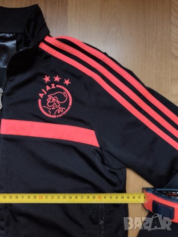 Ajax Amsterdam / Adidas - футболно горнище анцуг на Аякс, снимка 6 - Детски анцузи и суичери - 43821603