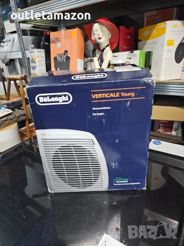 Вентилаторна печка DeLonghi, снимка 4 - Отоплителни печки - 53265994