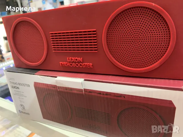 Силиконова Bluetooth Колона 2х5W / Bluetooth Колона LEXON / Червена Безжична Колона, снимка 6 - Bluetooth тонколони - 47289074
