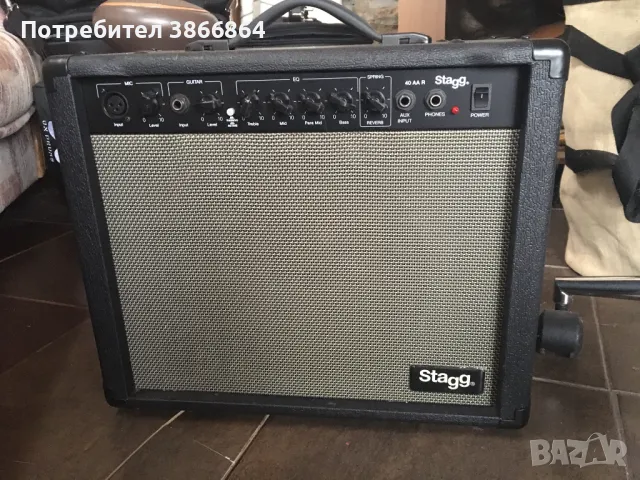 Stagg 40W Усилвател за акустична китара, снимка 1