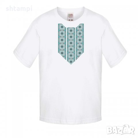 Детска тениска ШЕВИЦИ Шевица 1 синьо, снимка 2 - Детски тениски и потници - 33246956