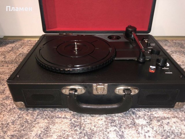 Ретро Грамофон с плочи Reflexion hif 1970 bt USB, 3,5 mm AUX-IN, BLUETOOTH, 2х24 W Размери (Ш / В / , снимка 4 - Грамофони - 38563504