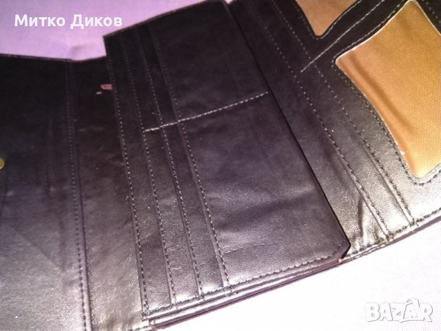 Портмоне Глориъс Дракон ново 195х95мм естествена кожа, снимка 7 - Портфейли, портмонета - 37986798