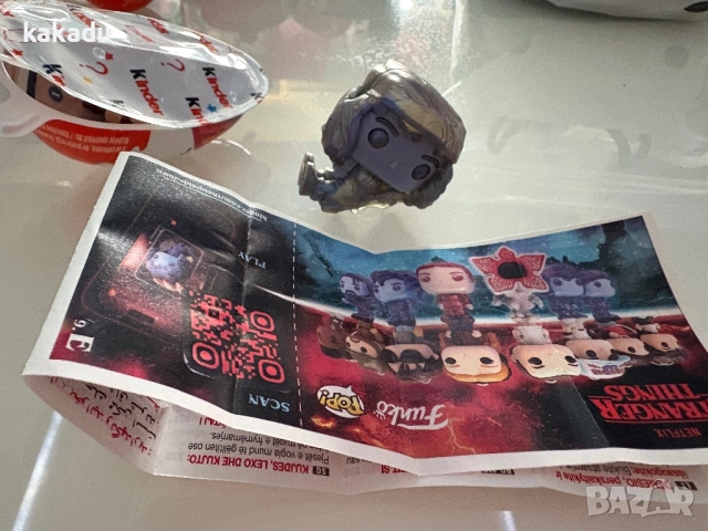 Фигурката Eddie от серията на Kinder - Strange things, снимка 2 - Колекции - 52457653