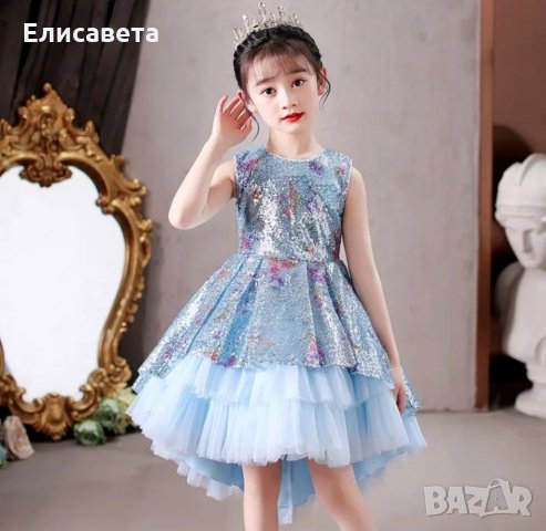 Детска рокля за 7/8 год., снимка 4 - Детски рокли и поли - 33227998