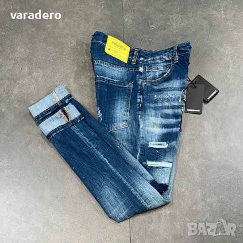 Мъжки дънки висок клас Dsquared , снимка 2 - Дънки - 43480701