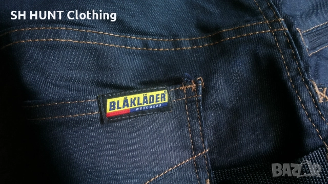 BLAKLADER 1497-1141 Service Work Trousers Denim Stretch размер XXL работен панталон W4-407, снимка 6 - Панталони - 51968606