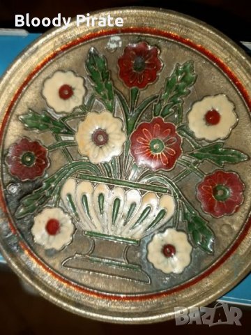 Декоративна чинийка руска, снимка 2 - Антикварни и старинни предмети - 27435307