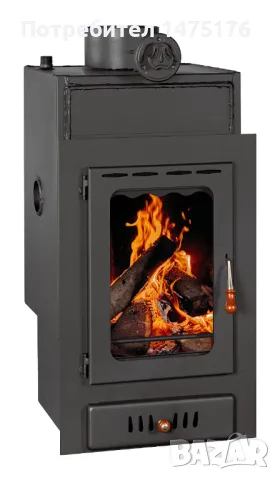 Камина за вграждане с водна риза