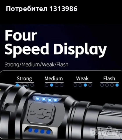 Мощен фенер, снимка 4 - Къмпинг осветление - 52875315