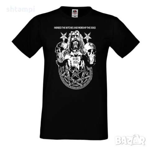 Мъжка тениска Rob Zombie 1, снимка 2 - Тениски - 32917302