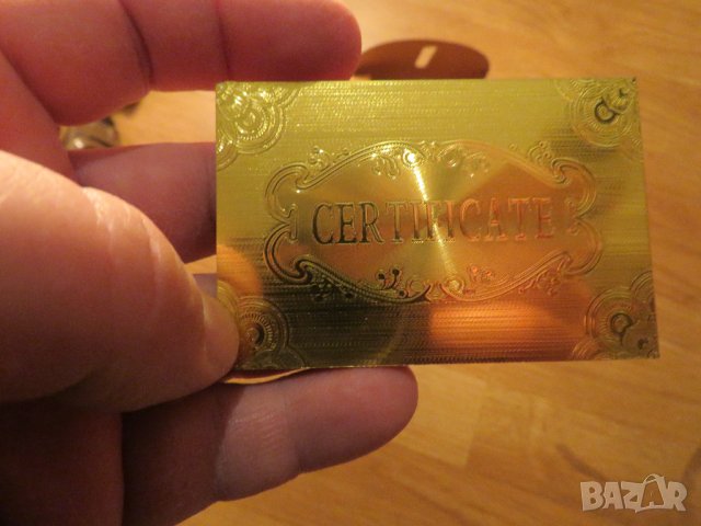 Възпоменателен позлатен плакет на ПЕЛЕ 2  със сертификат за златно покритие 24к футбол, снимка 8 - Антикварни и старинни предмети - 39876634