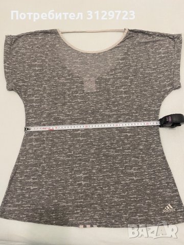 Дамска тениска Adidas размер Л, снимка 3 - Тениски - 38108583