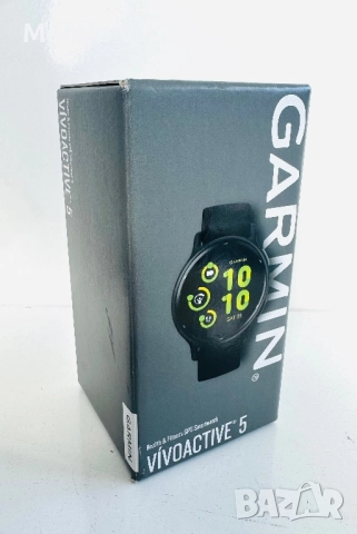 НОВ! Garmin Vivoactive 5 Black ГАРАНЦИЯ!