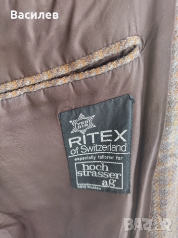 Сако мъжко зимно RITEX Швейцария, снимка 7 - Сака - 52100415