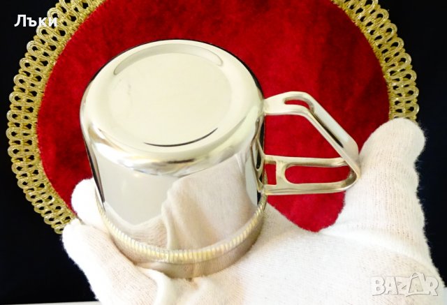 Посребрена каничка,латиера от месинг. , снимка 5 - Аксесоари за кухня - 36597582