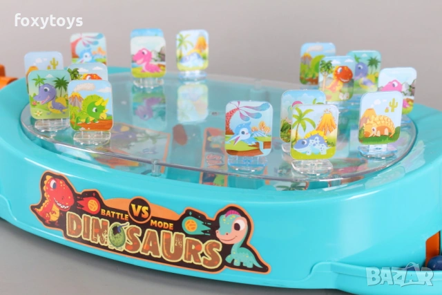 Битка Динозаври, събори мишените, топчета, снимка 3 - Игри и пъзели - 53123874