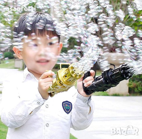 Автоматичен пистолет за сапунени балони., снимка 4 - Други - 43316338